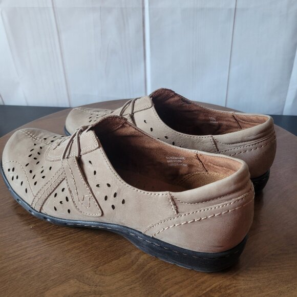 Cobb Hill by New Balance Leather Women’s Sz 10 Slip-on Shoe, Tan, Like New, EUC - Picture 5 of 11